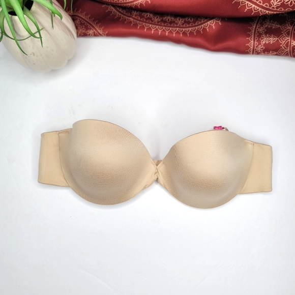 Maidenform Other - Maidenform Strapless Bra Beige 34A